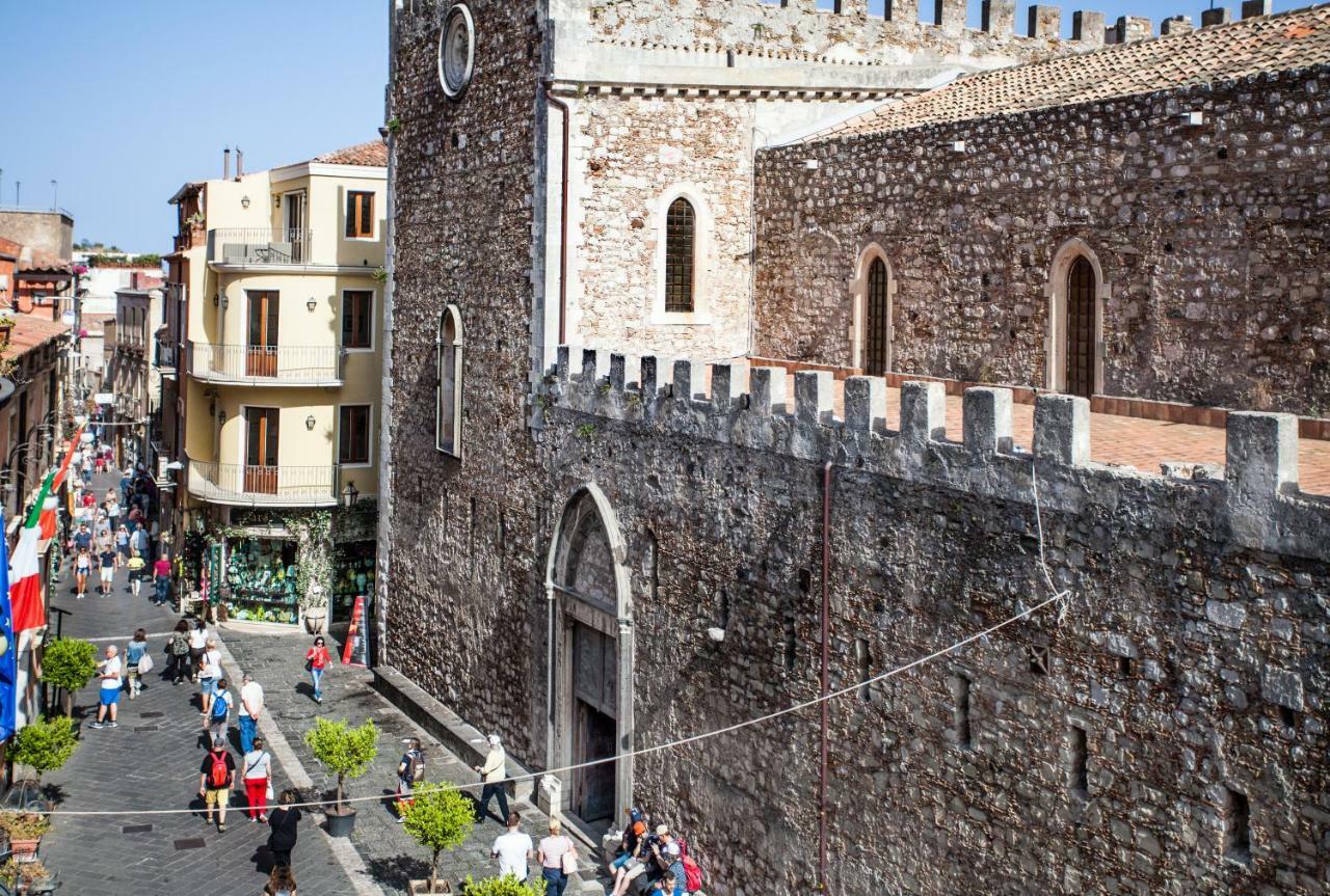 Appartamento Casa Orchidea Azzurra Taormina Esterno foto